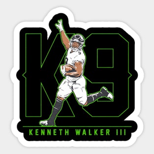 Kenneth Walker III K9 Sticker